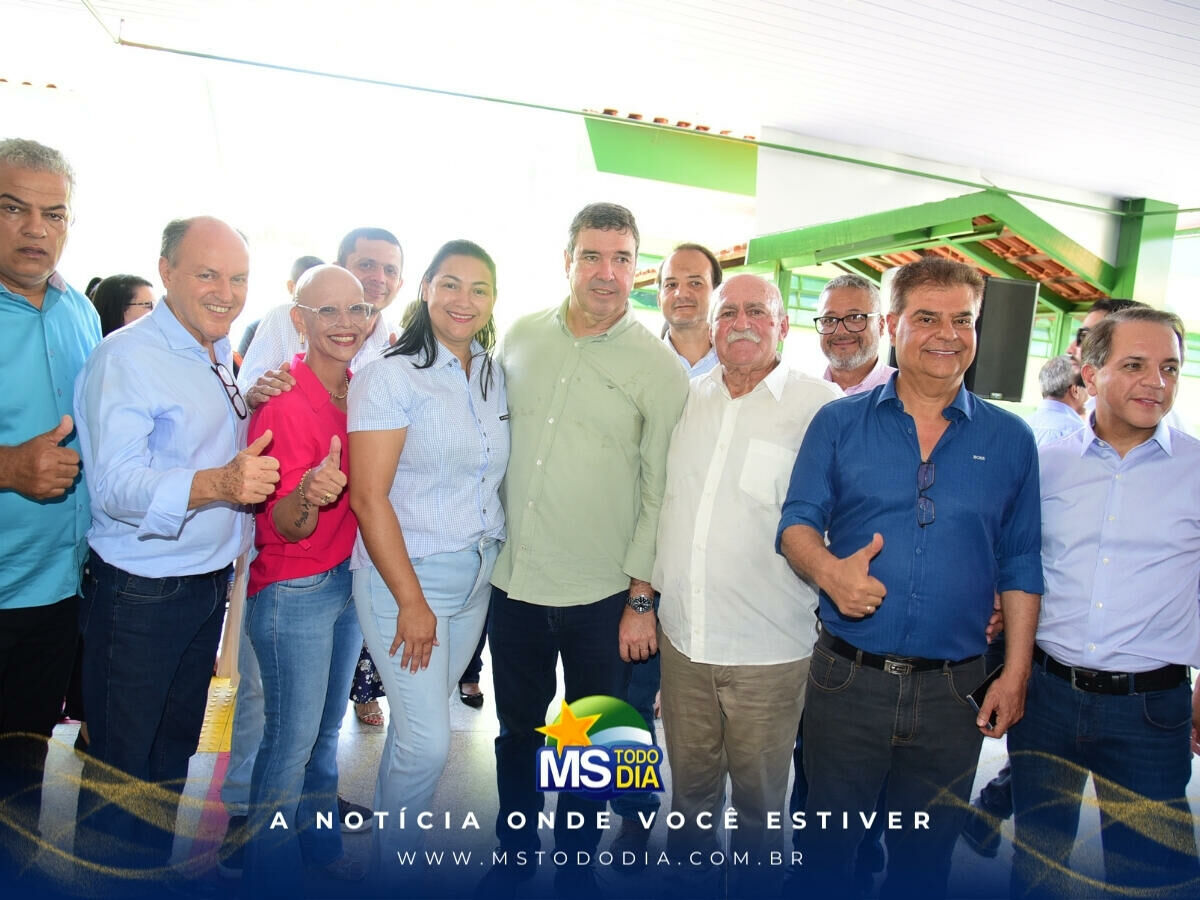 Imagem de compartilhamento para o artigo Vereadores agradecem governador Eduardo Riedel pelo investimento feito, em mais de R$ 26 milhões, em Figueirão da MS Todo dia